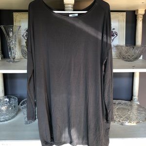Grey long sleeve pico